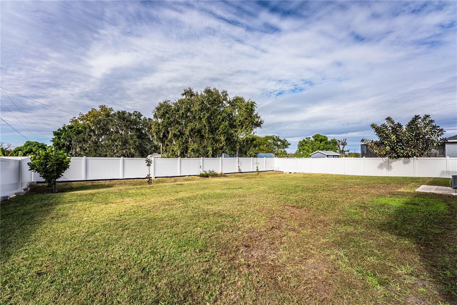 Backyard - 261 WALKERS POINT DR, AUBURNDALE