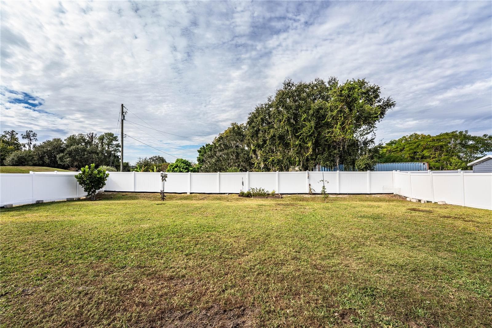 Backyard - 261 WALKERS POINT DR, AUBURNDALE