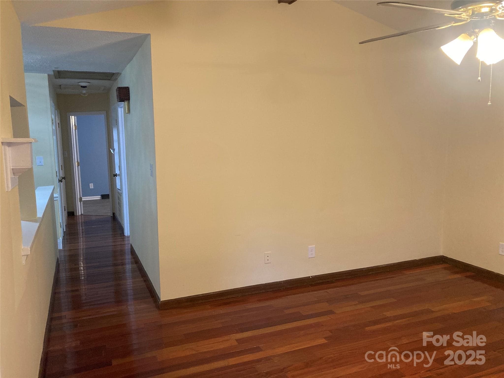 from living  room down the hall - 9318 Winter Elm Lane, Charlotte