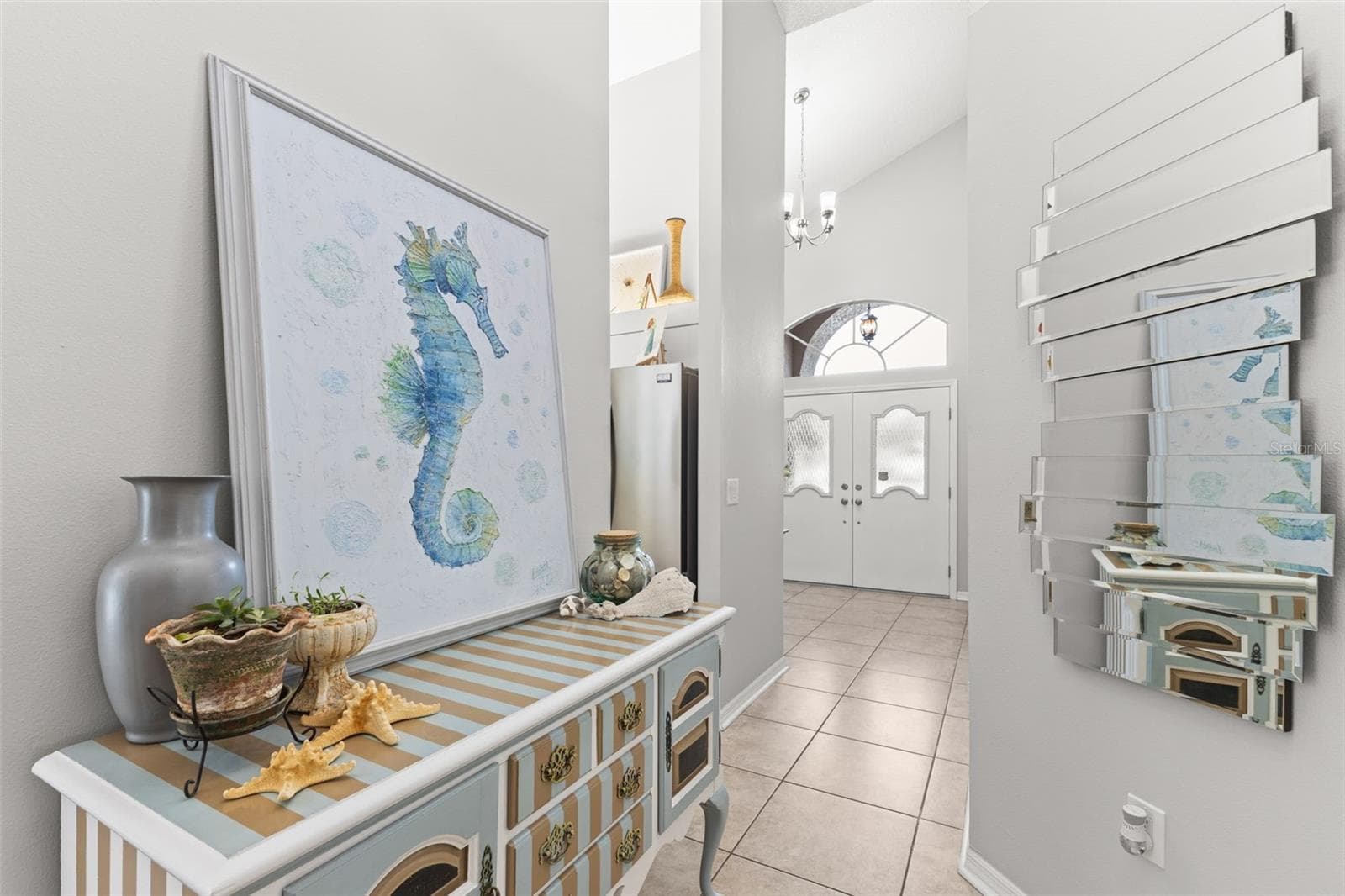 Looking towards entrance to area into home - 3734 THORNBUSH LN, NEW PORT RICHEY