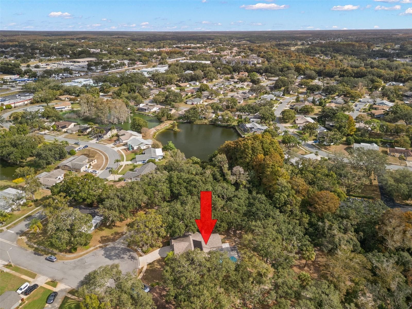 Aerial View - 3734 THORNBUSH LN, NEW PORT RICHEY