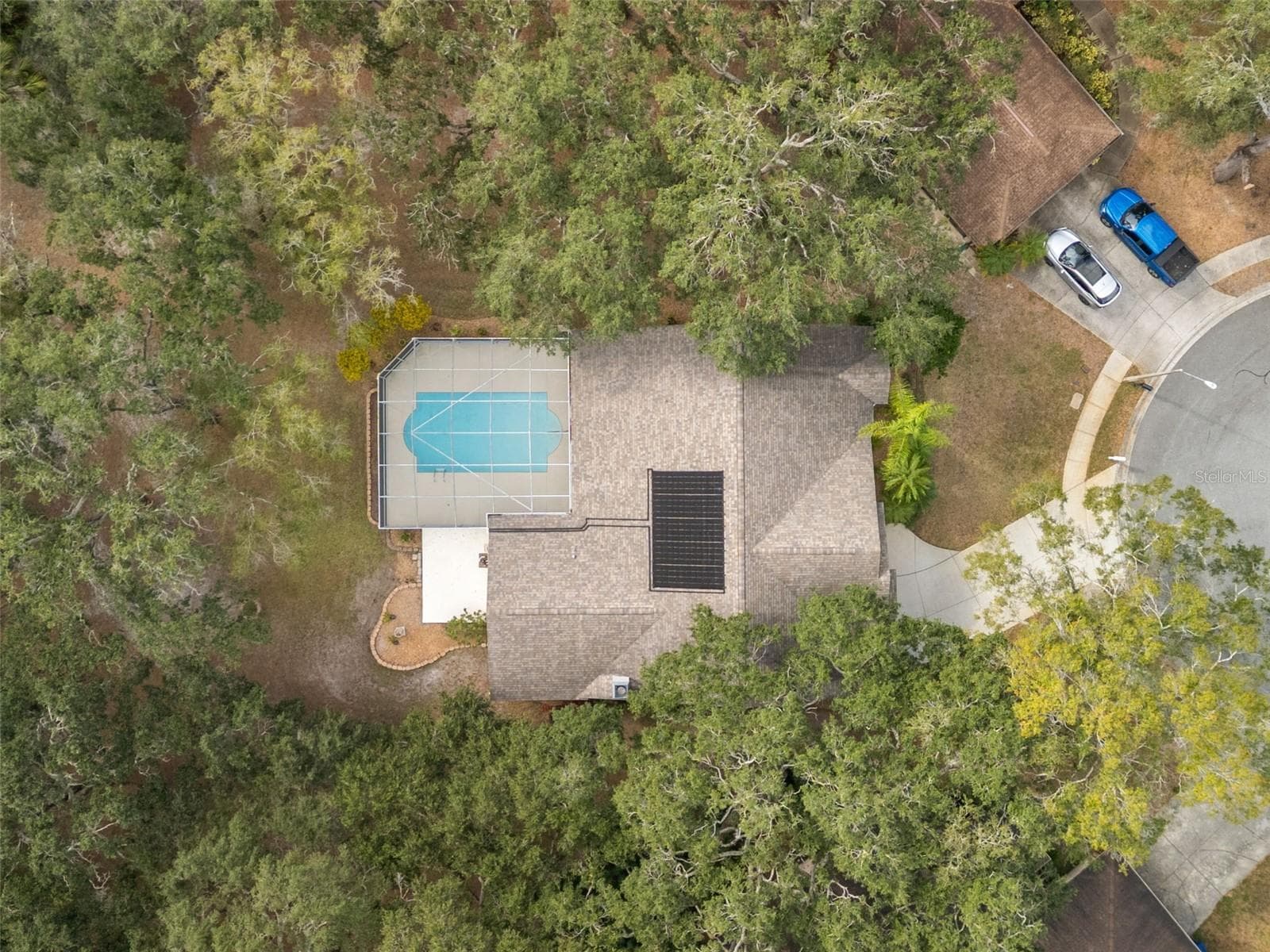 Aerial View - 3734 THORNBUSH LN, NEW PORT RICHEY