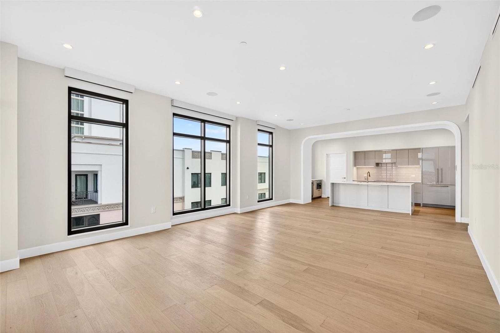 Living Room, Dining and Kitchen - 126 4TH AVE NE #601, ST PETERSBURG