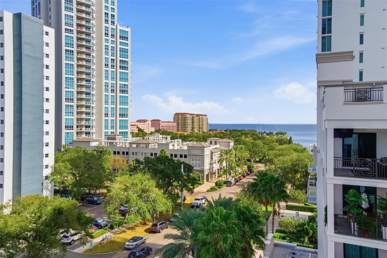 View from Balcony - 126 4TH AVE NE #601, ST PETERSBURG