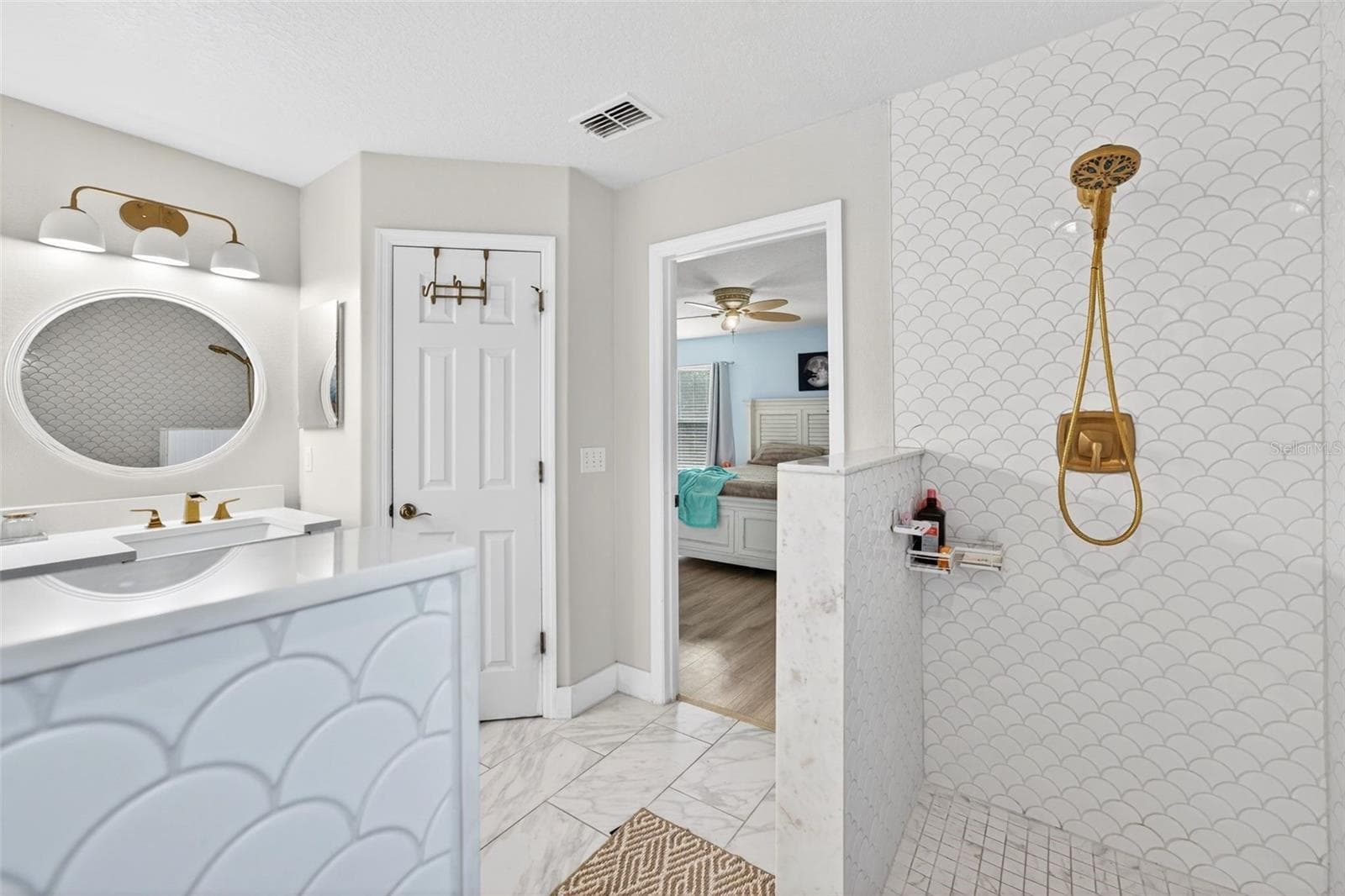 Private water closet and another view of the beautiful shower wall tile - 20930 SULLIVAN RANCH BLVD, MOUNT DORA