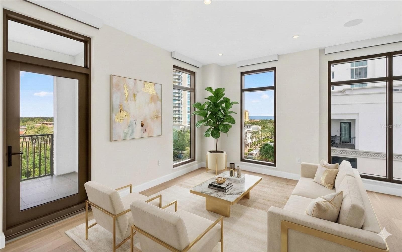 Living Room - 126 4TH AVE NE #601, ST PETERSBURG