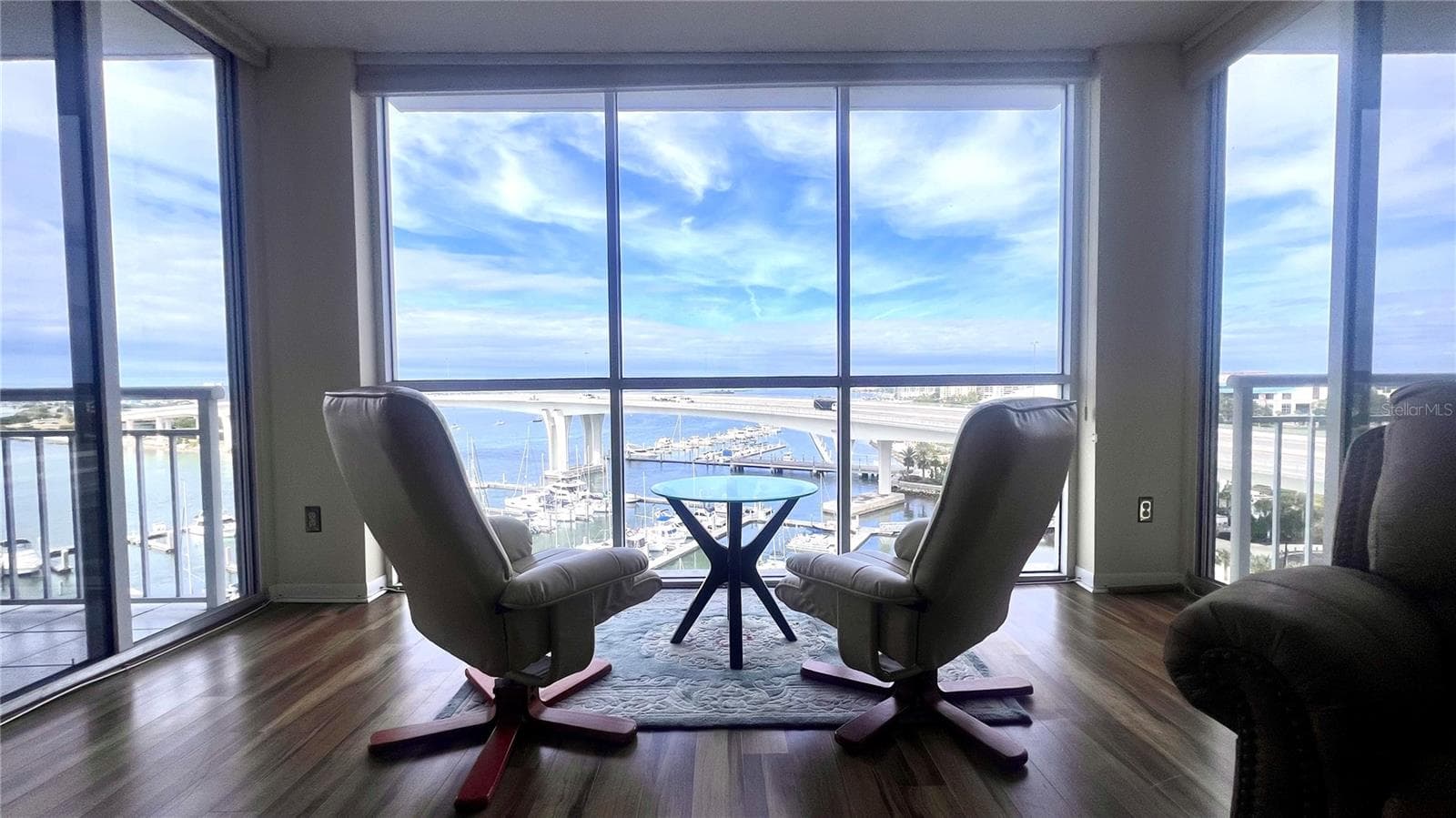 View of the Intercoastal, Marina, and Clearwater - 100 PIERCE ST #1001, CLEARWATER