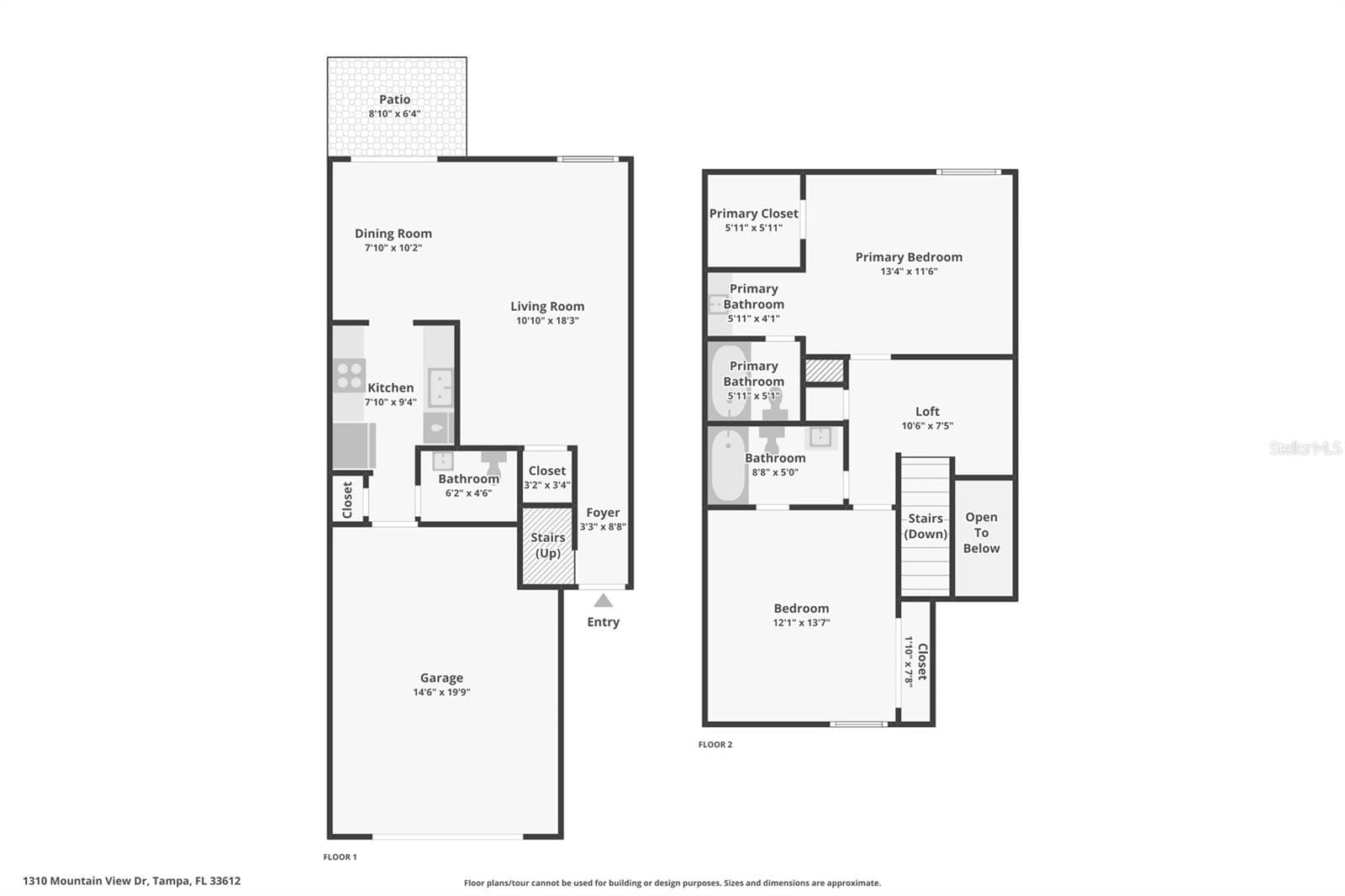 Townhouse at 1310 MOUNTAIN VIEW DR #105, TAMPA, photo 4 of 53