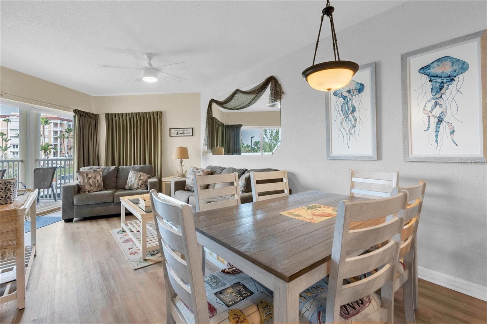 dining/living - 12000 GULF BLVD #207N, TREASURE ISLAND