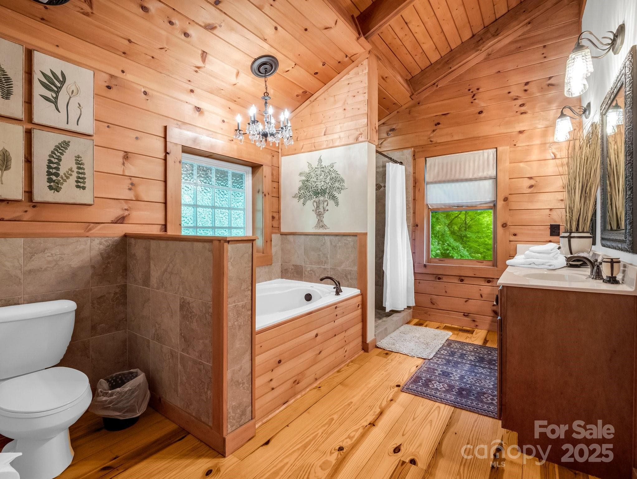 Primary bath - 120 Rocky Mountain Drive, Lake Lure