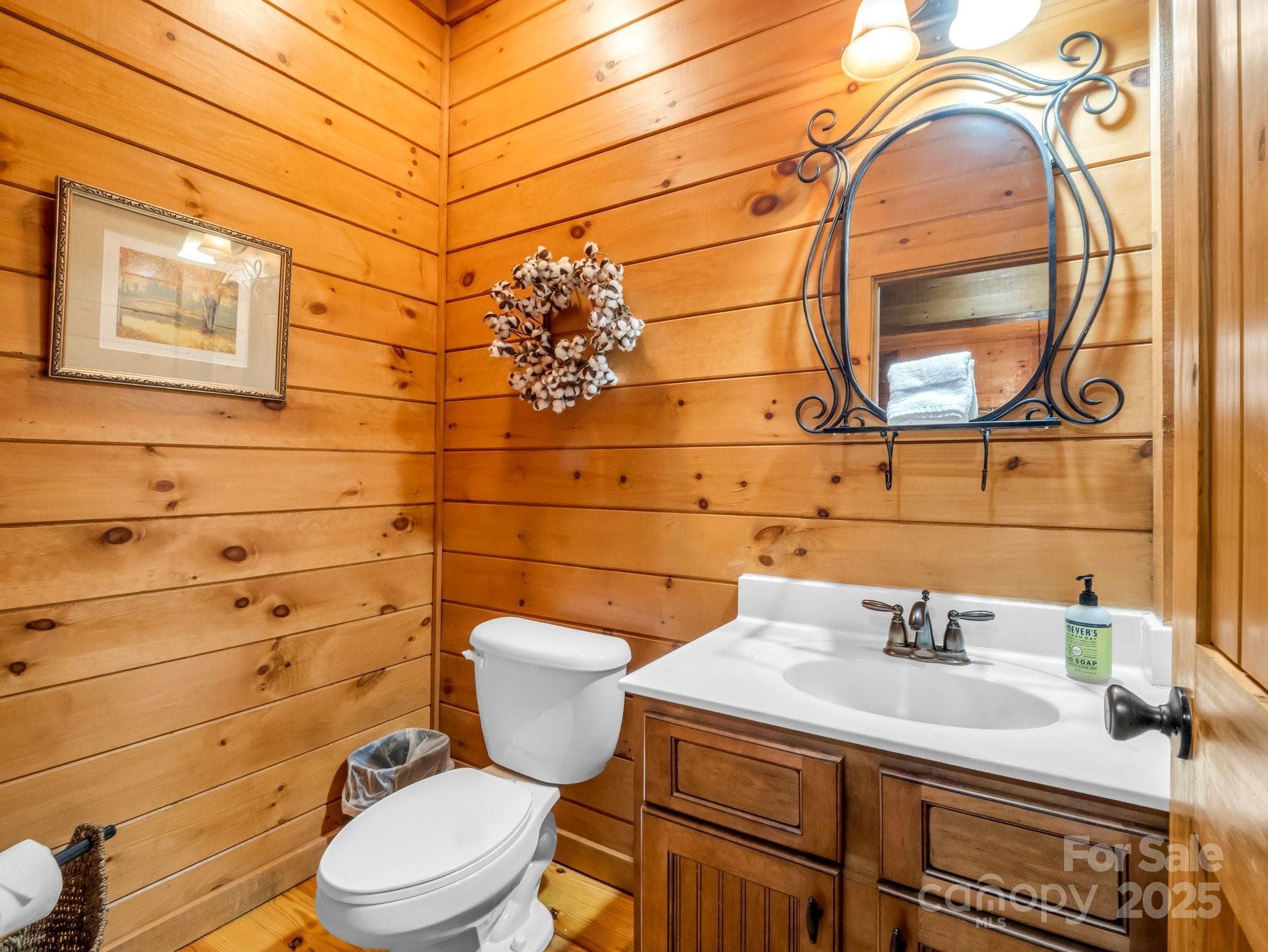 basement 1/2 bath - 120 Rocky Mountain Drive, Lake Lure