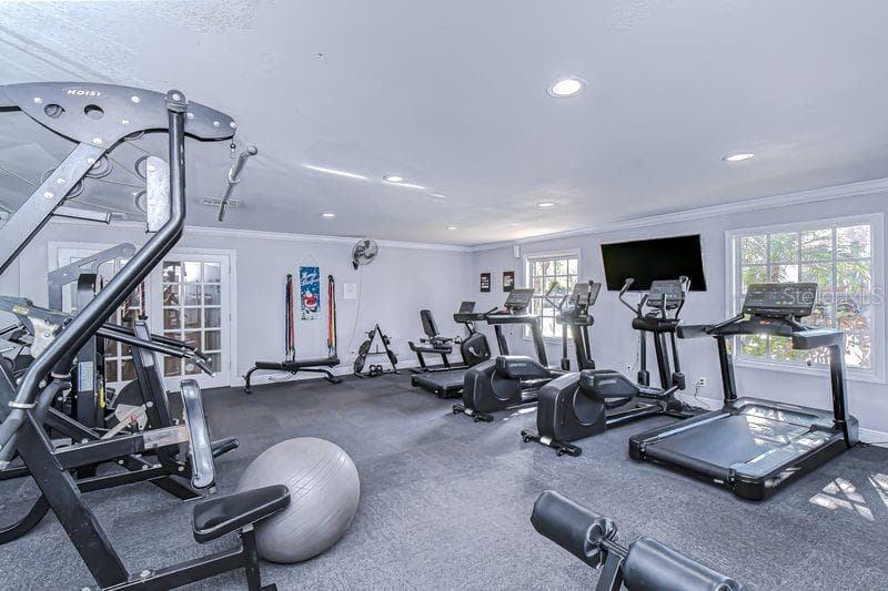Fully equipped Fitness Center - 13693 ORANGE SUNSET DR #203, TAMPA