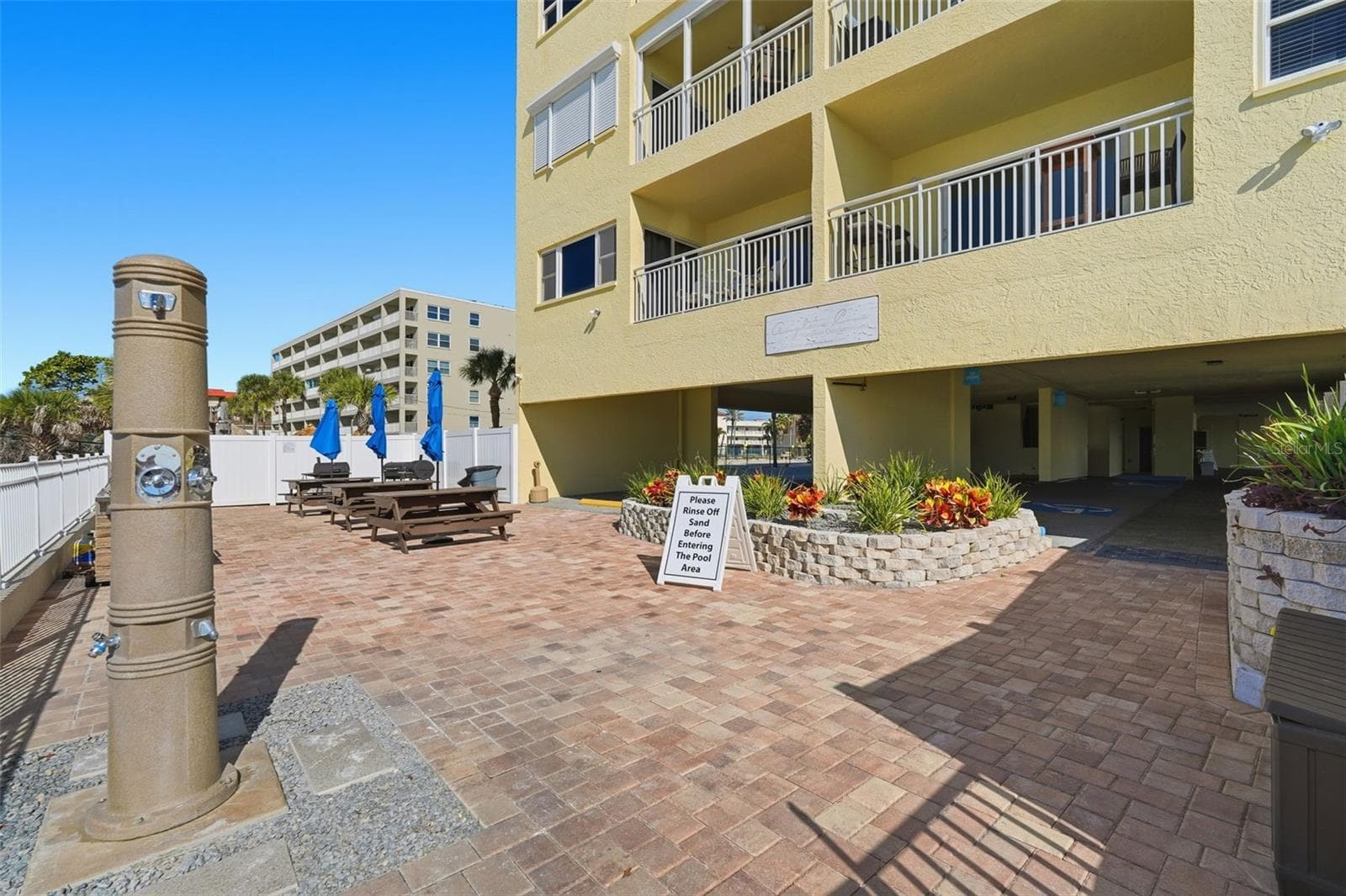 Large deck. - 17450 GULF BLVD #104, REDINGTON SHORES