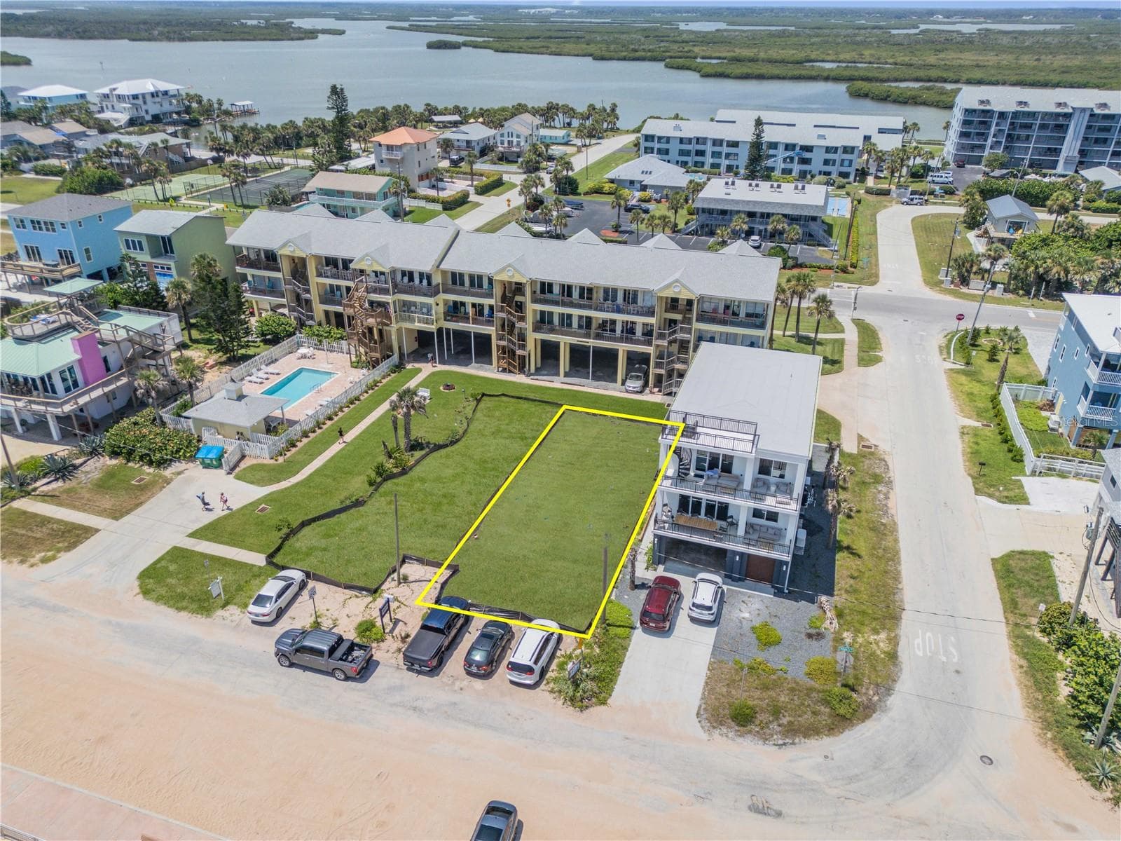 West view - 6604 S ATLANTIC AVE, NEW SMYRNA BEACH
