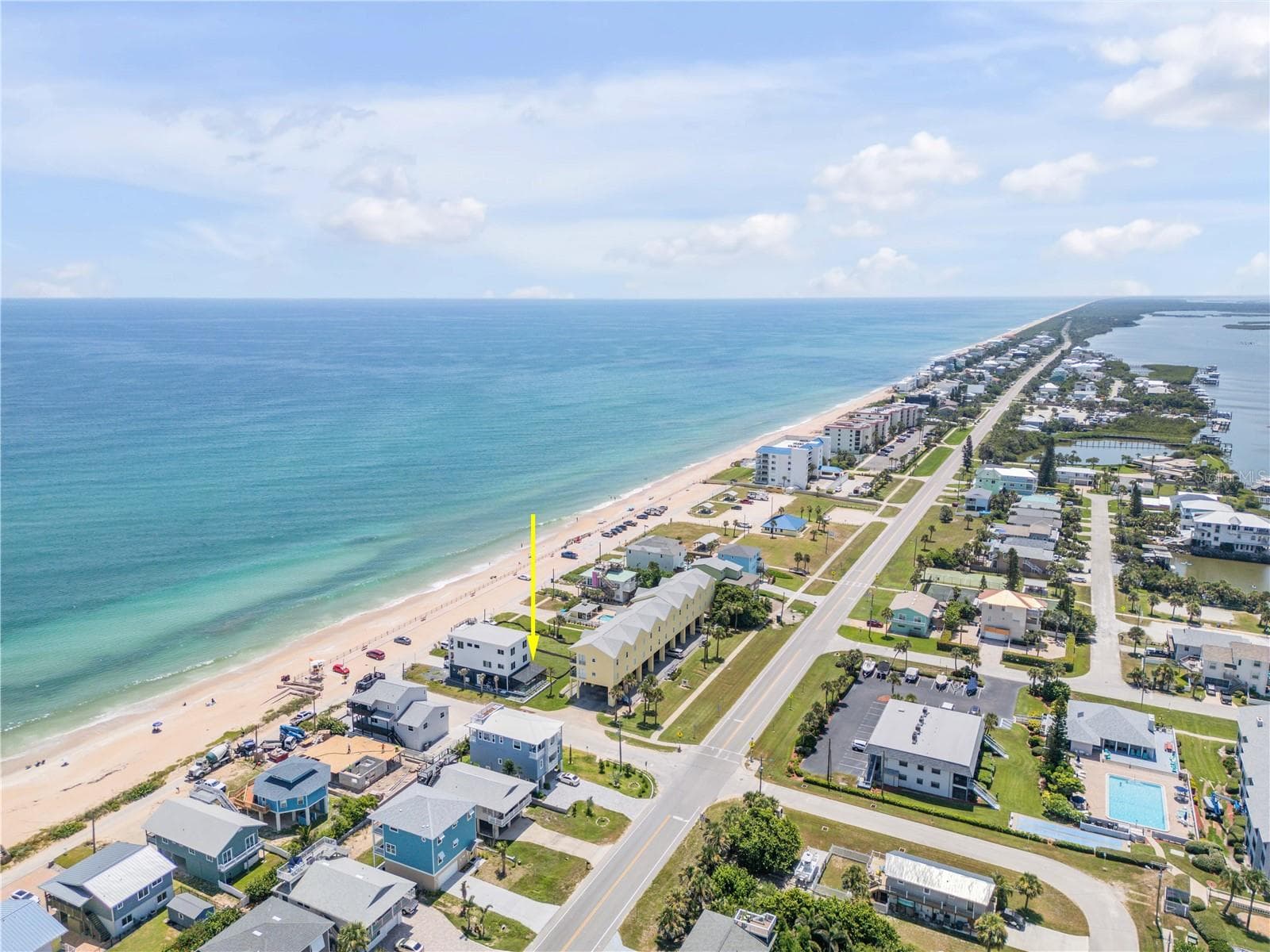 Southeast bird's eye view - 6604 S ATLANTIC AVE, NEW SMYRNA BEACH