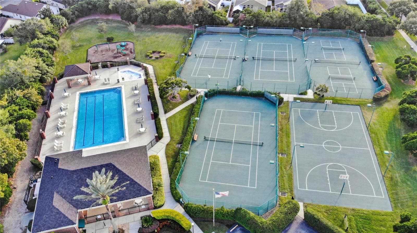 Community Pool/ Tennis Courts/ Basketball Court/ Pickleball Courts - 457 MICKLETON LOOP, OCOEE
