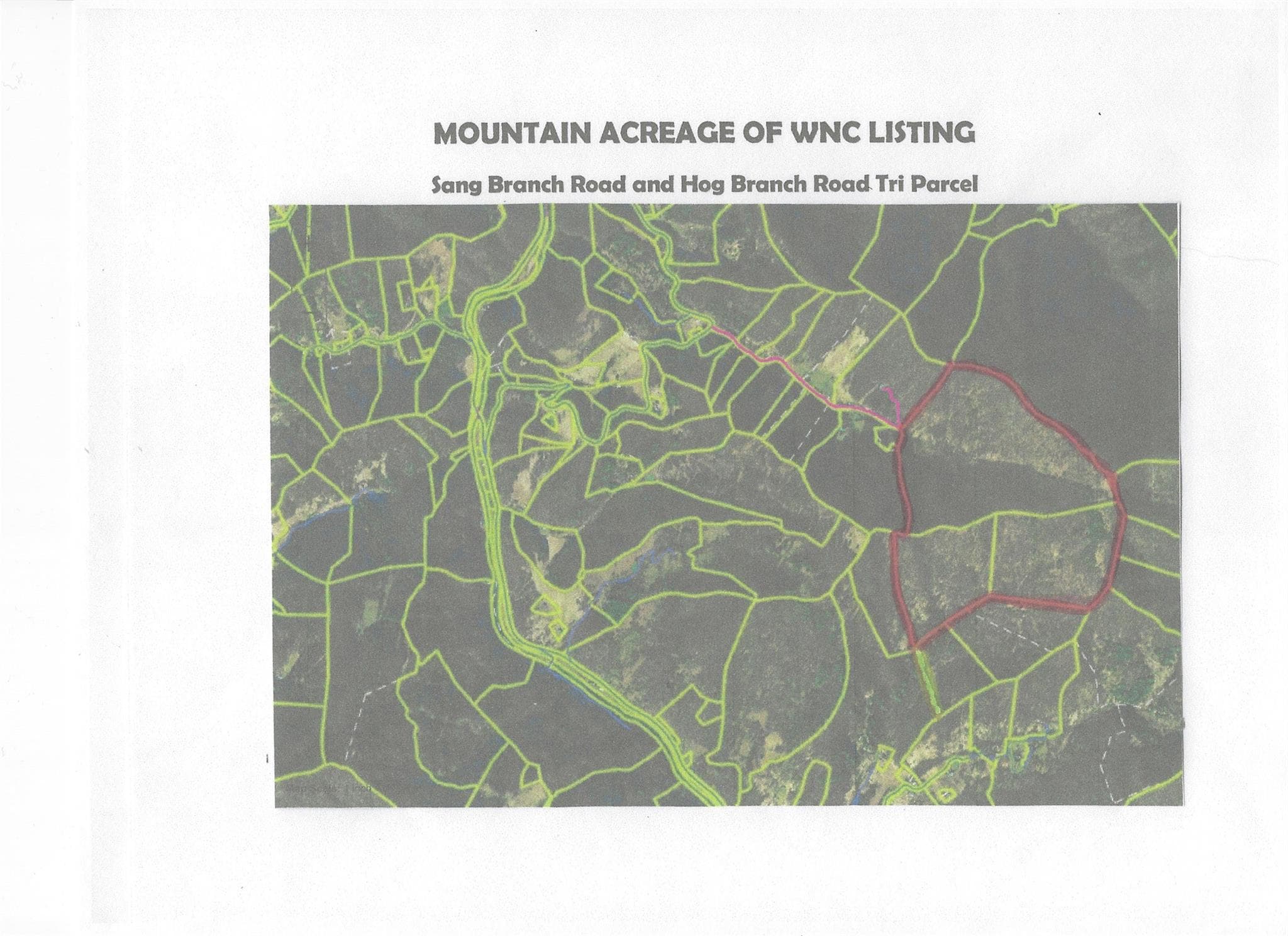 Tri Parcel with surrounding roads and parcels. - Burnsville