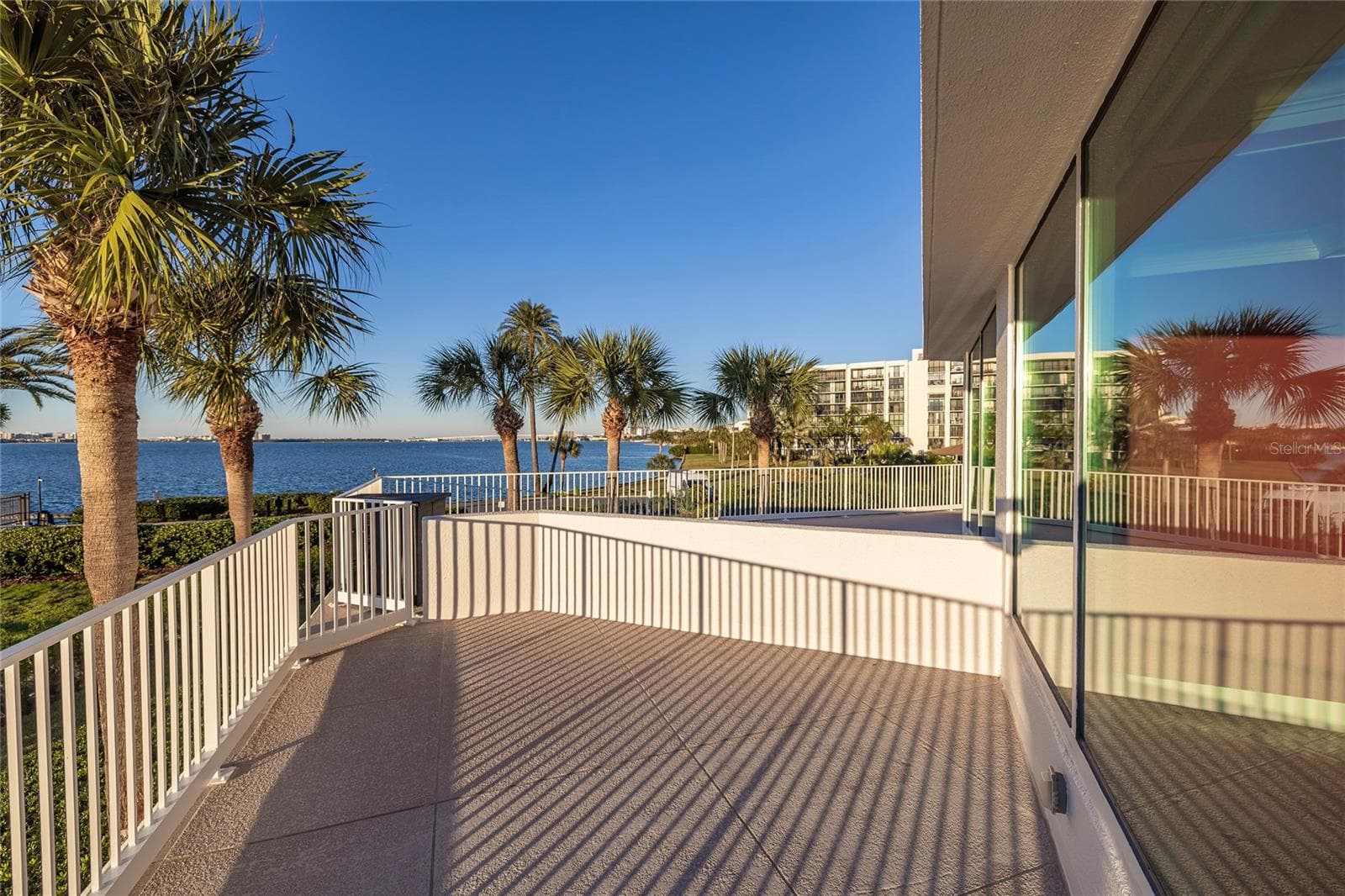 Largest Balcony with water views available in the building! - 2 SEASIDE LN #103, BELLEAIR