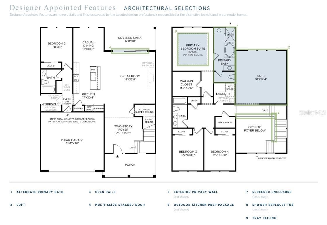 Architectural Selections - 155 STILLWATER DR, FLAGLER BEACH