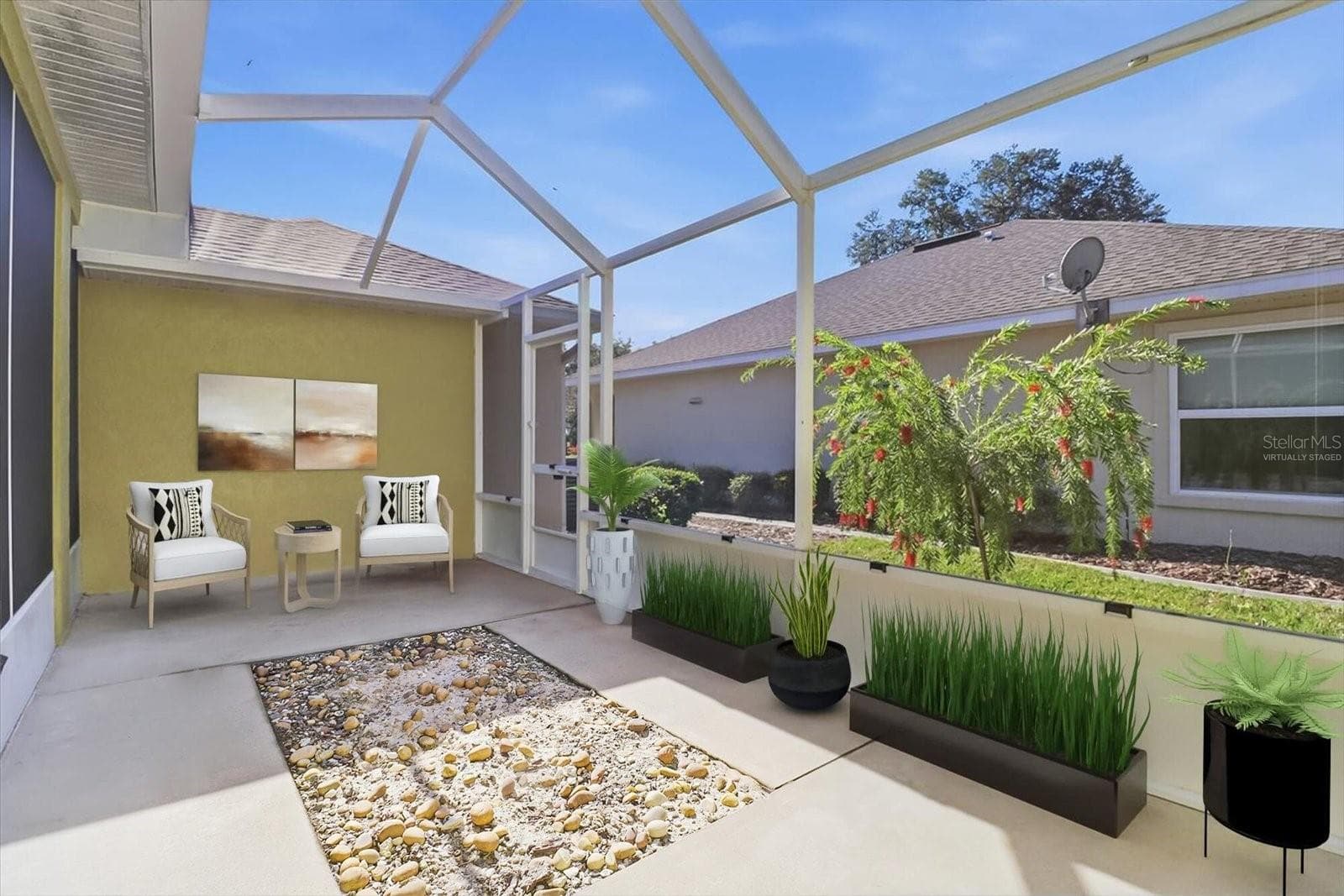 Screened Atrium... Virtually Staged - 6301 W GLYNBORNE LOOP, CRYSTAL RIVER