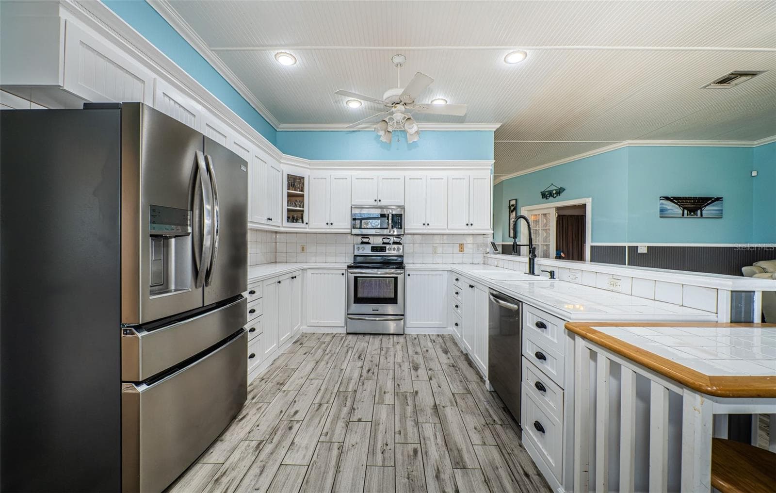 5127 Bay Blvd Port Richey Waterfront Home Kitchen - 5127 BAY BLVD, PORT RICHEY