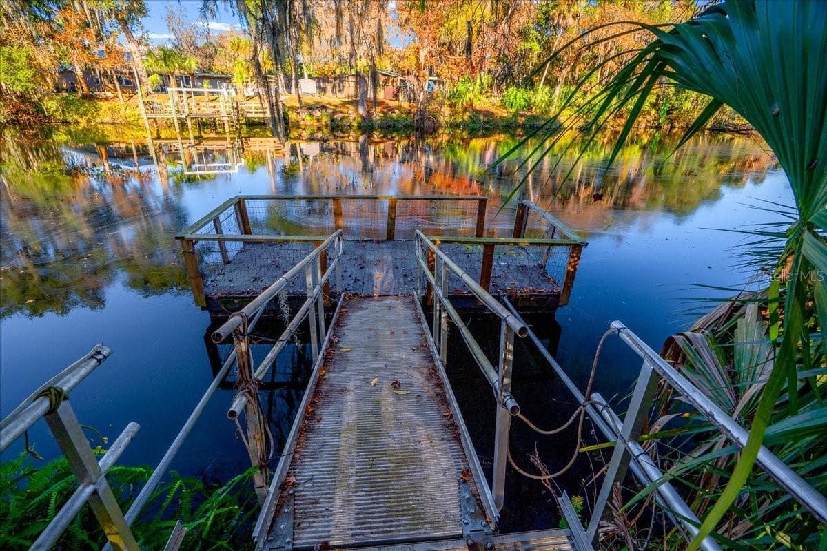 Private Dock - 12575 W FOSS GROVES PATH, INGLIS