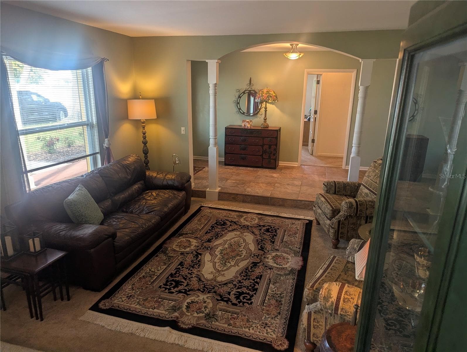 Living Room from Dinning Room - 5710 S BERNIE ST, TAMPA