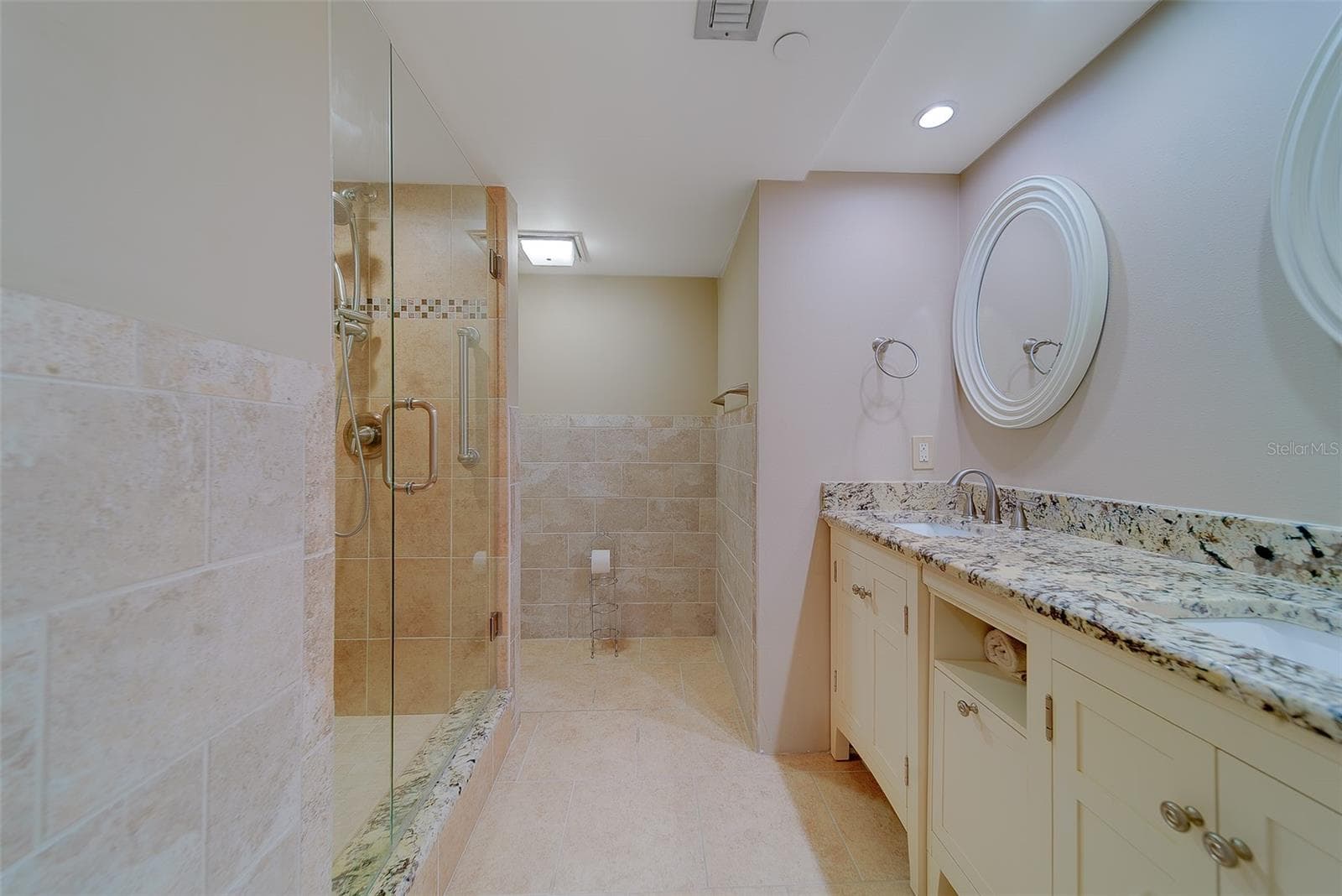 Bathroom 2 glass enclosed shower - 1480 GULF BLVD #201, CLEARWATER BEACH