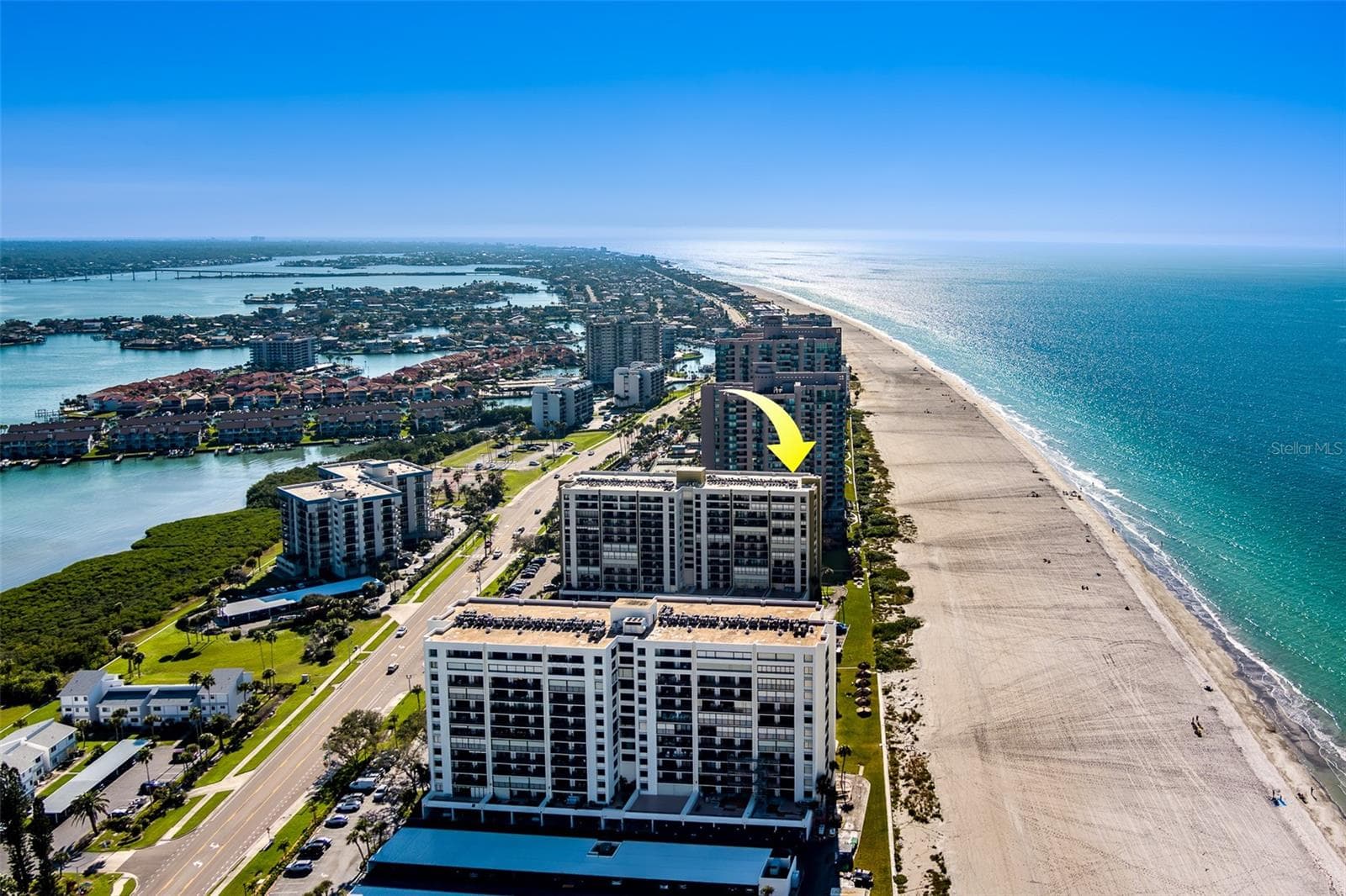 South heading toward Saint Petersburg - 1480 GULF BLVD #201, CLEARWATER BEACH