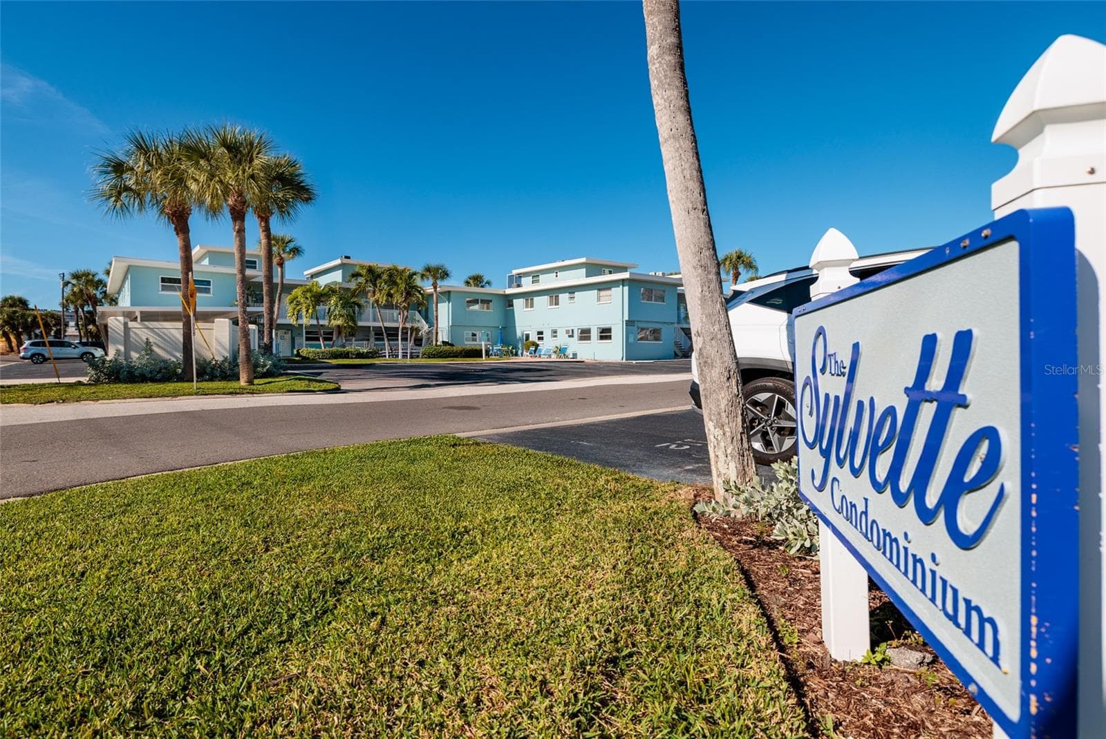6000 bldg in Sylvette Condos. Unit 6 on upper left. - 6000 2ND ST E #6, ST PETE BEACH