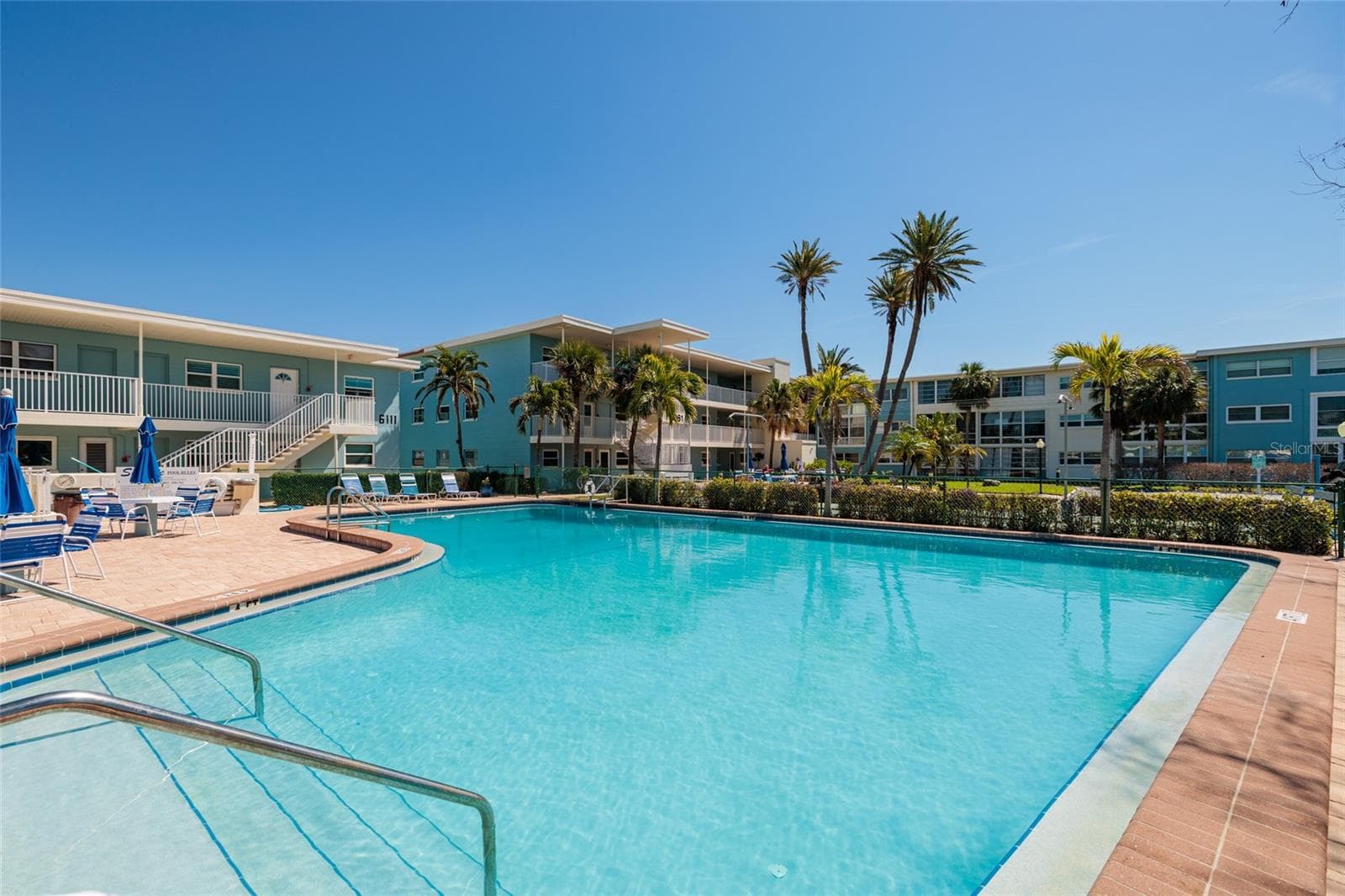 South pool across street from unit. - 6000 2ND ST E #6, ST PETE BEACH