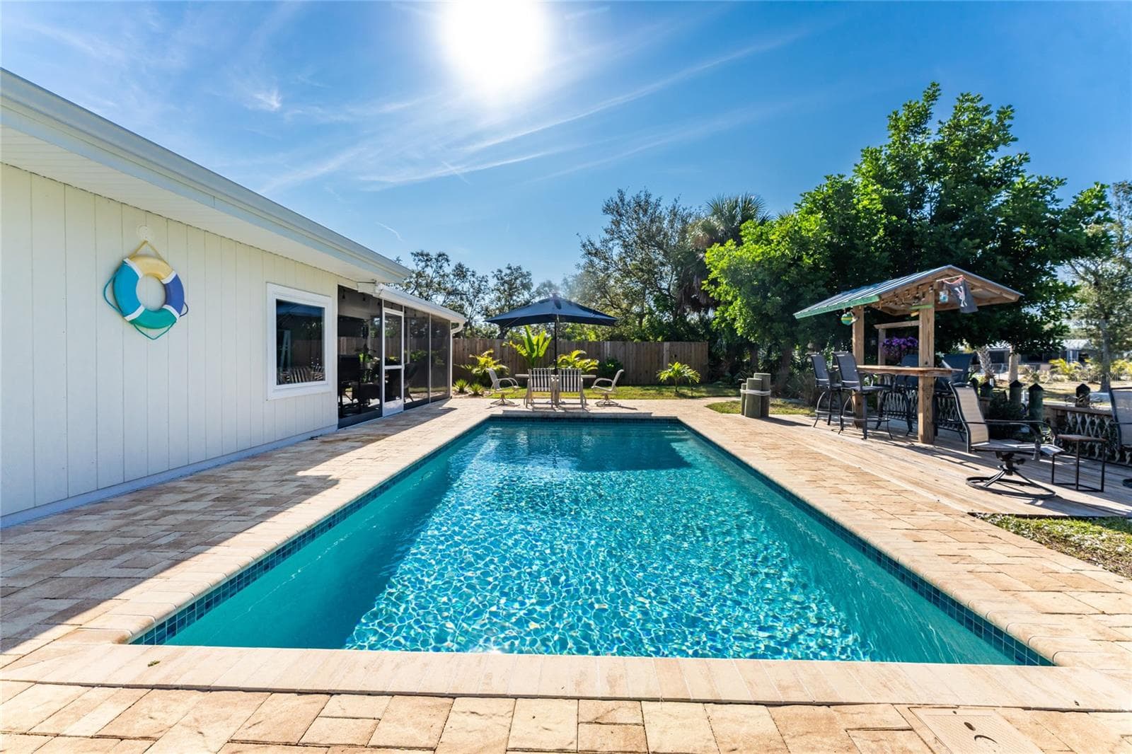 Pool Area - 501 CANAL WAY, NOKOMIS