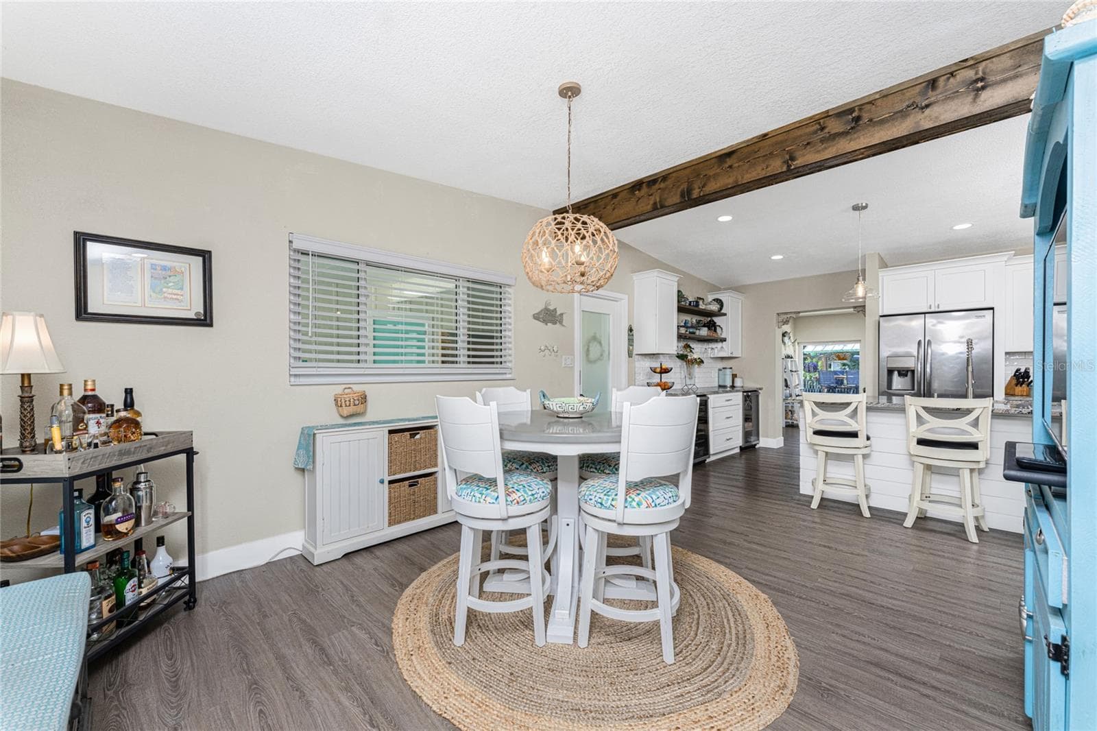 Dining Area and Kitchen - 501 CANAL WAY, NOKOMIS