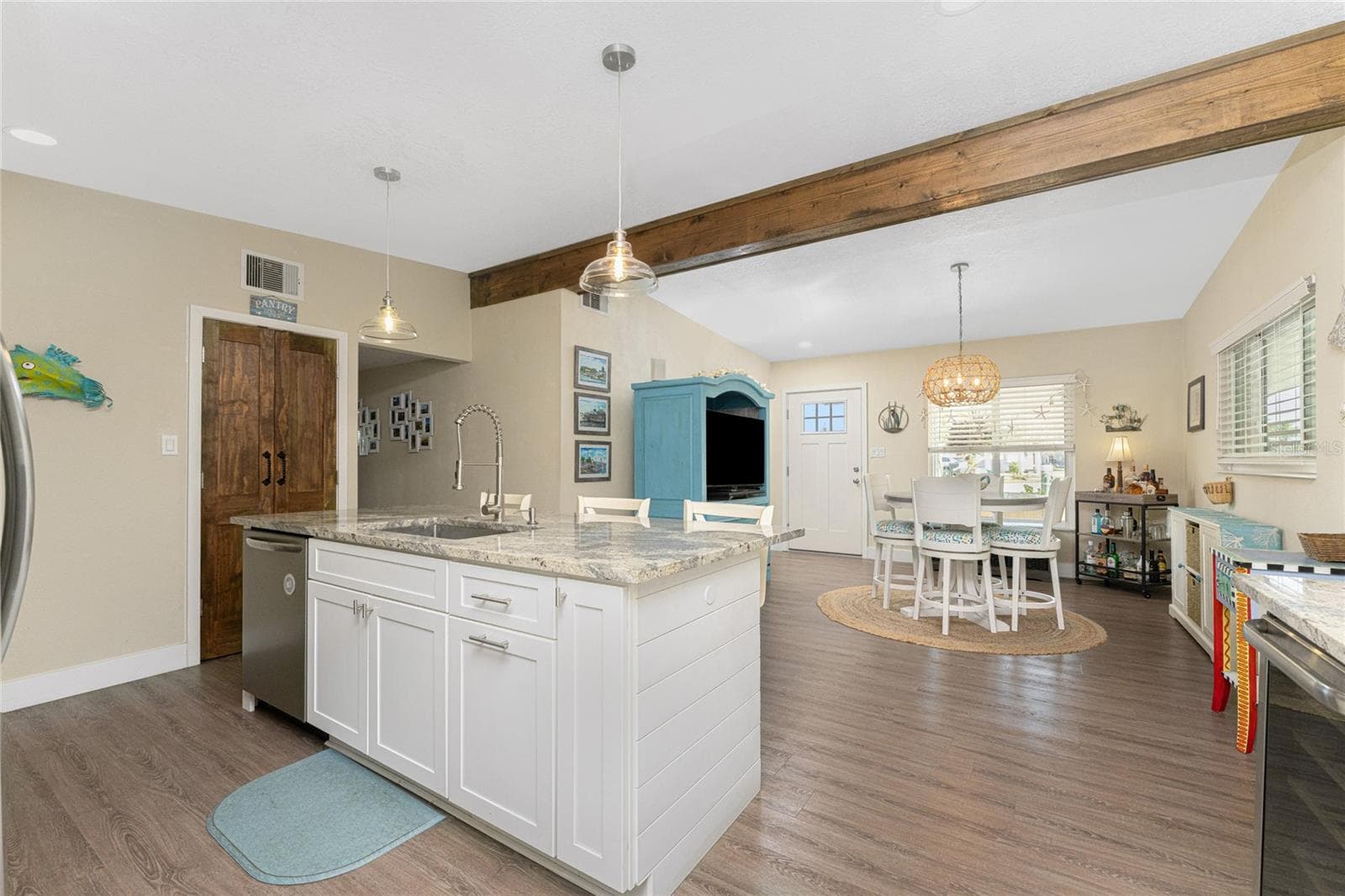 Kitchen and Dining area - 501 CANAL WAY, NOKOMIS