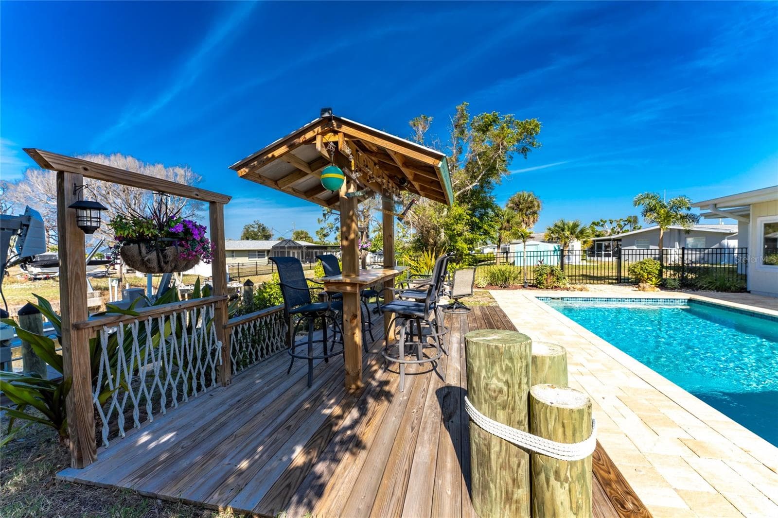 Pool Area - 501 CANAL WAY, NOKOMIS