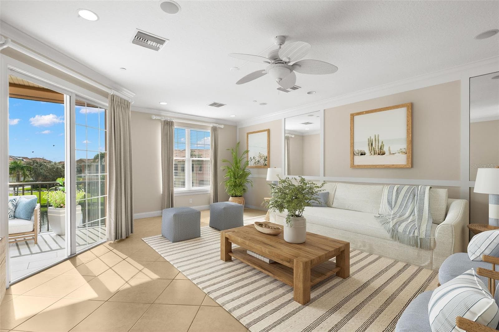 Virgually staged - 8 ACADEMY WAY S #123, ST PETERSBURG