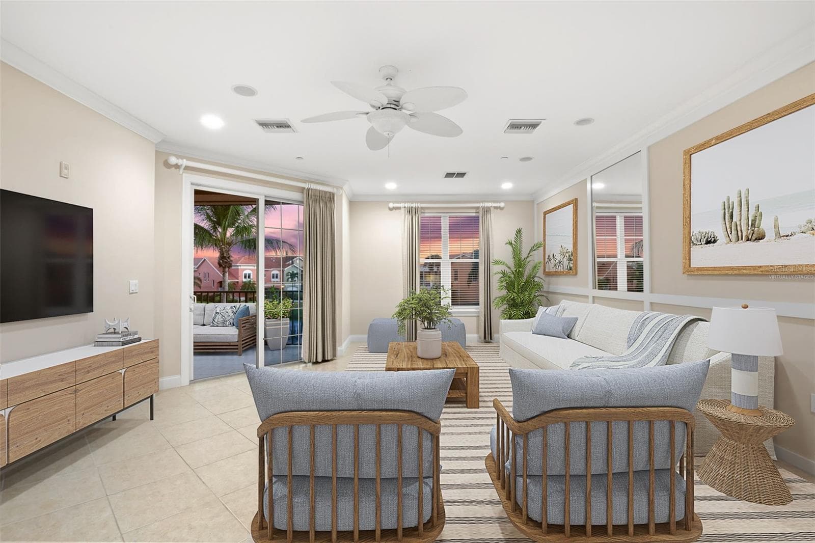 Virtually staged; twilight views from every window. - 8 ACADEMY WAY S #123, ST PETERSBURG