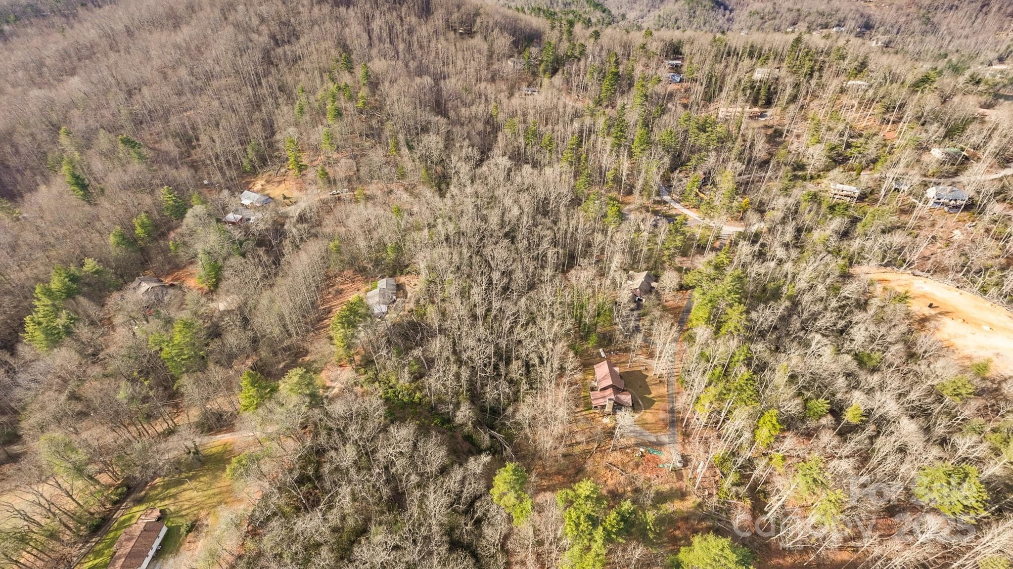 Image from East end of property facing North-West - TBD Longview Road, Spruce Pine