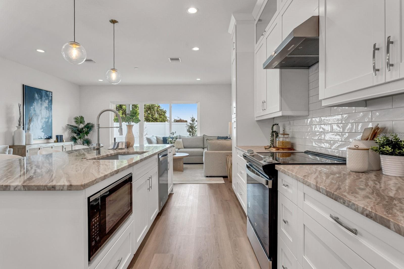 Photo from decorated model home in same community - 5530 N 9TH ST #3, TAMPA