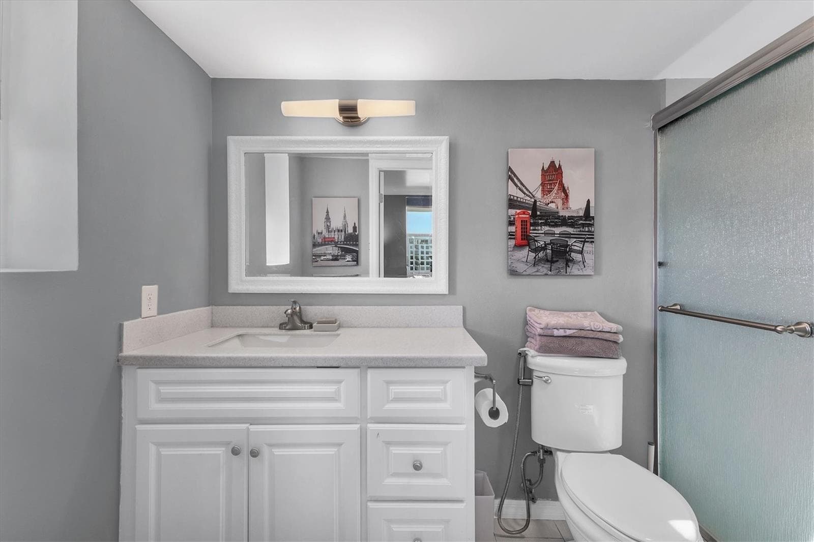 Primary bathroom - 101 S GULFSTREAM AVE #15E, SARASOTA