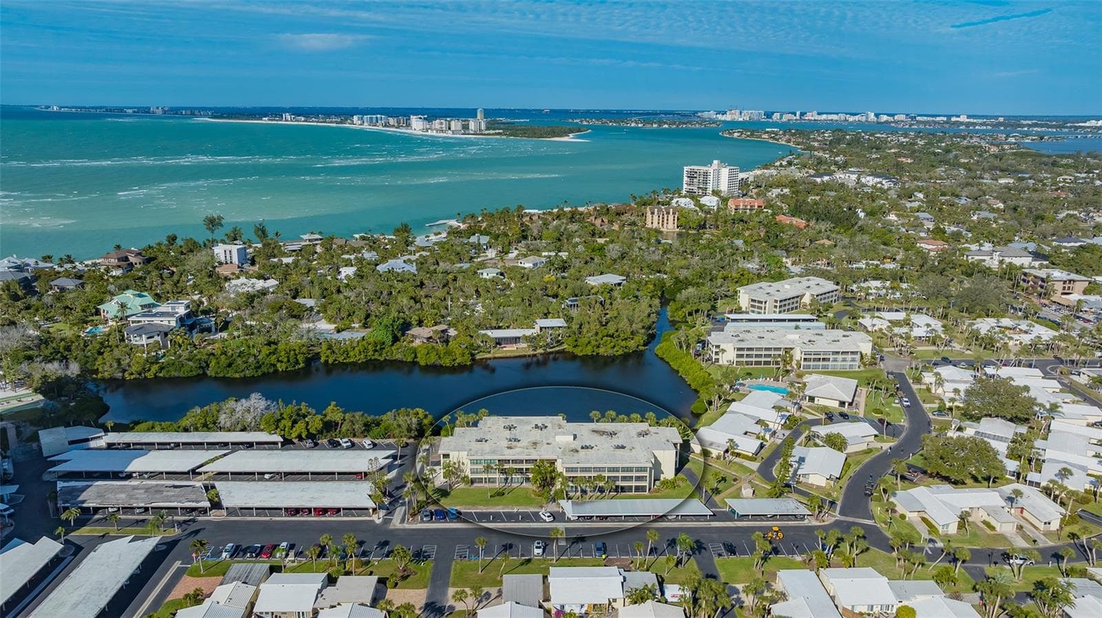 The Tropic View building. - 101 WHISPERING SANDS DR #107, SARASOTA