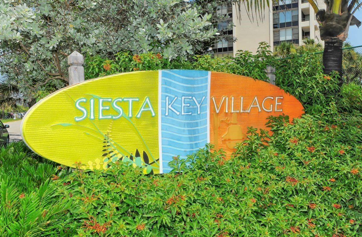 Whispering Sands is conveniently located right next door to the shops & restaurants of Siesta Key Village. - 101 WHISPERING SANDS DR #107, SARASOTA
