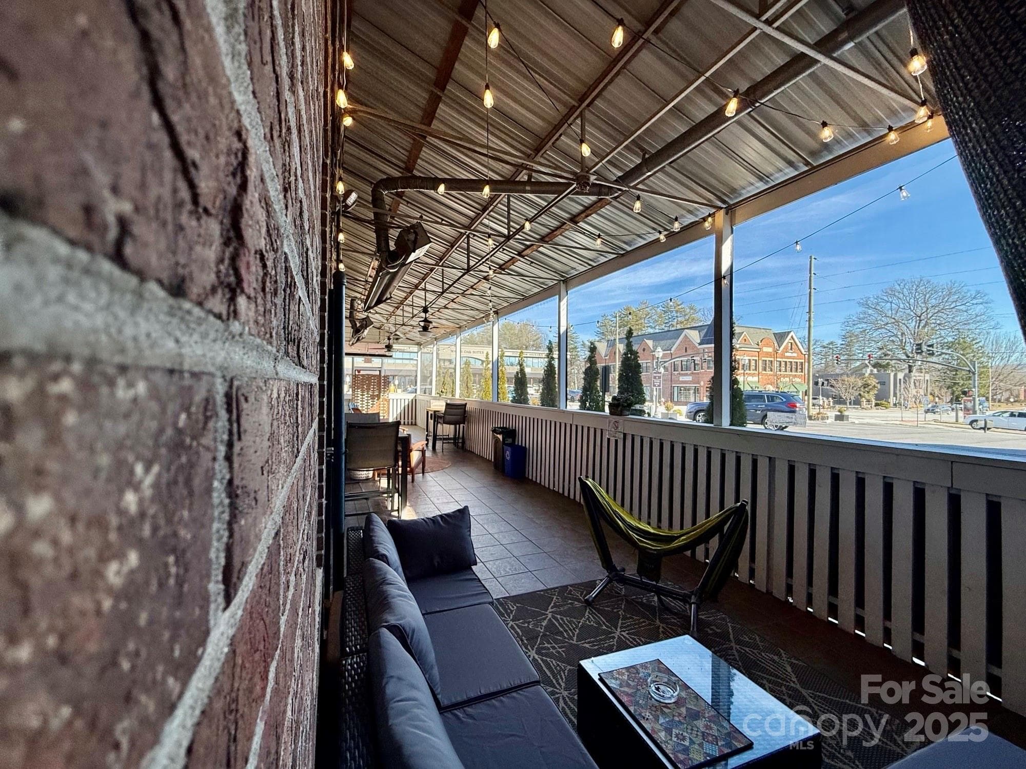 Side Patio to Street - Brevard