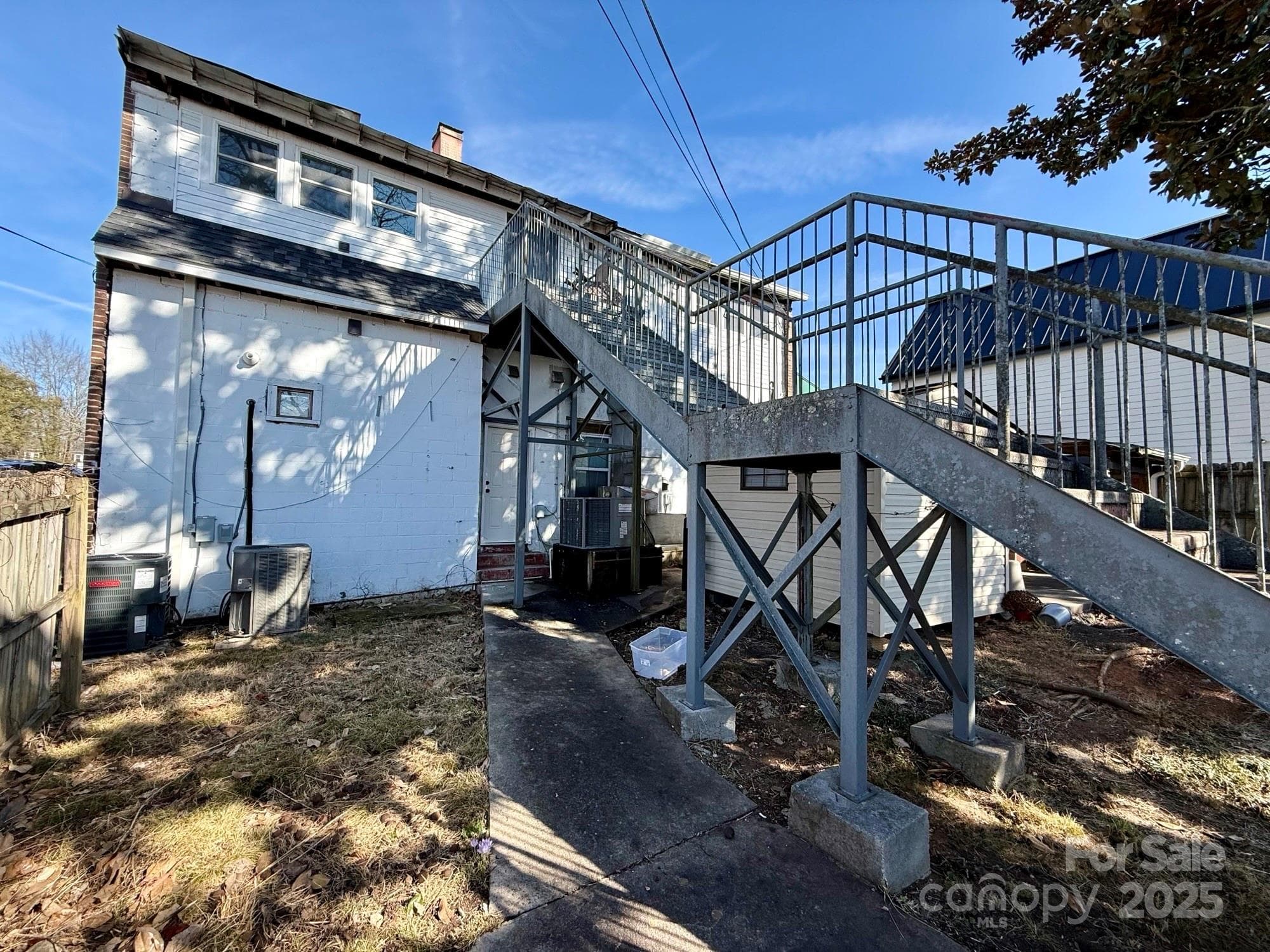 Rear Steps to Upper Level - Brevard