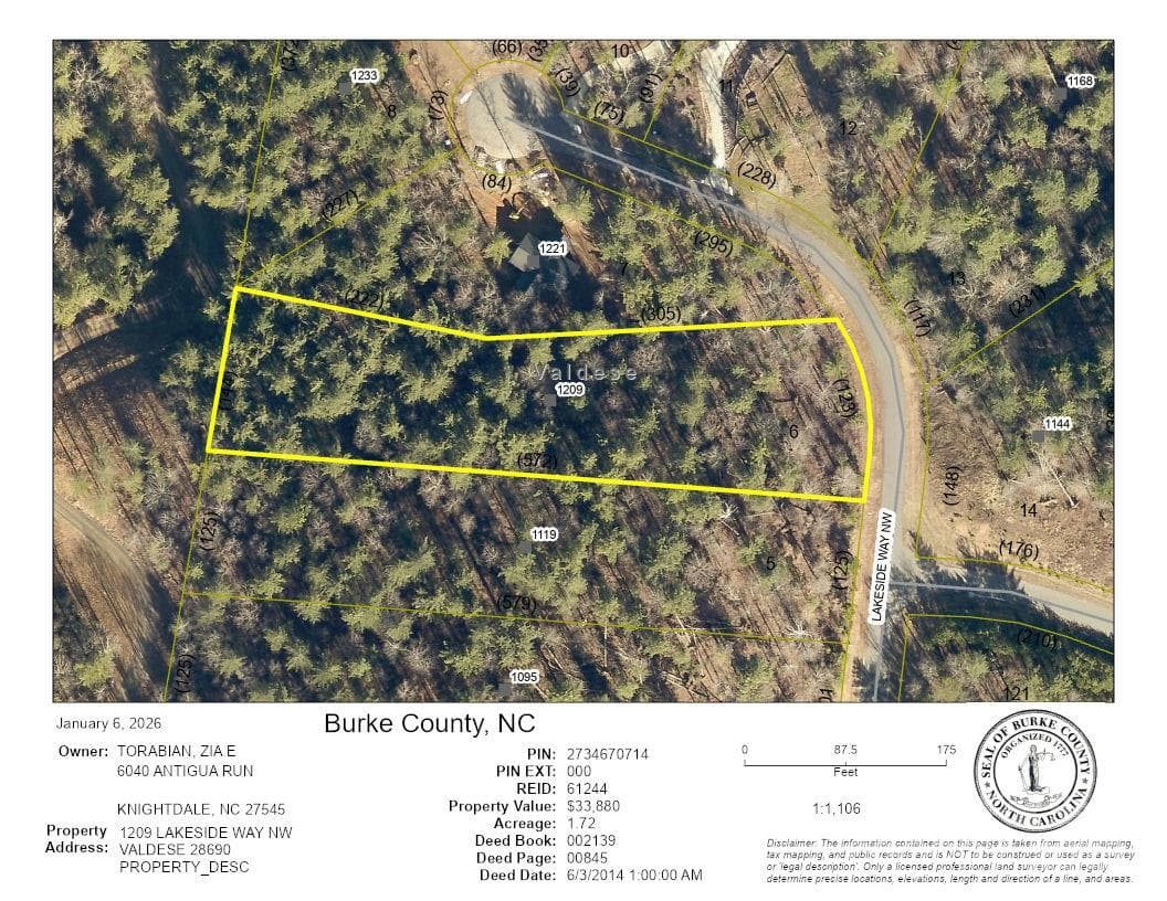 Lot at 1209 Lakeside Way NW, Valdese, photo 5 of 11