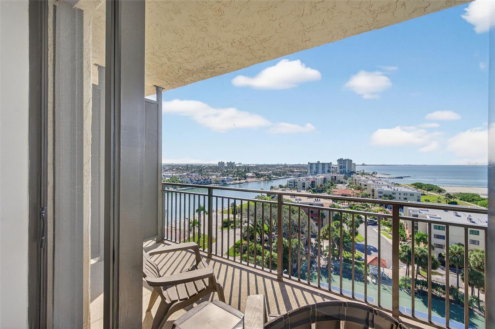 View from bedroom 1 - 7600 BAYSHORE DR #902, TREASURE ISLAND