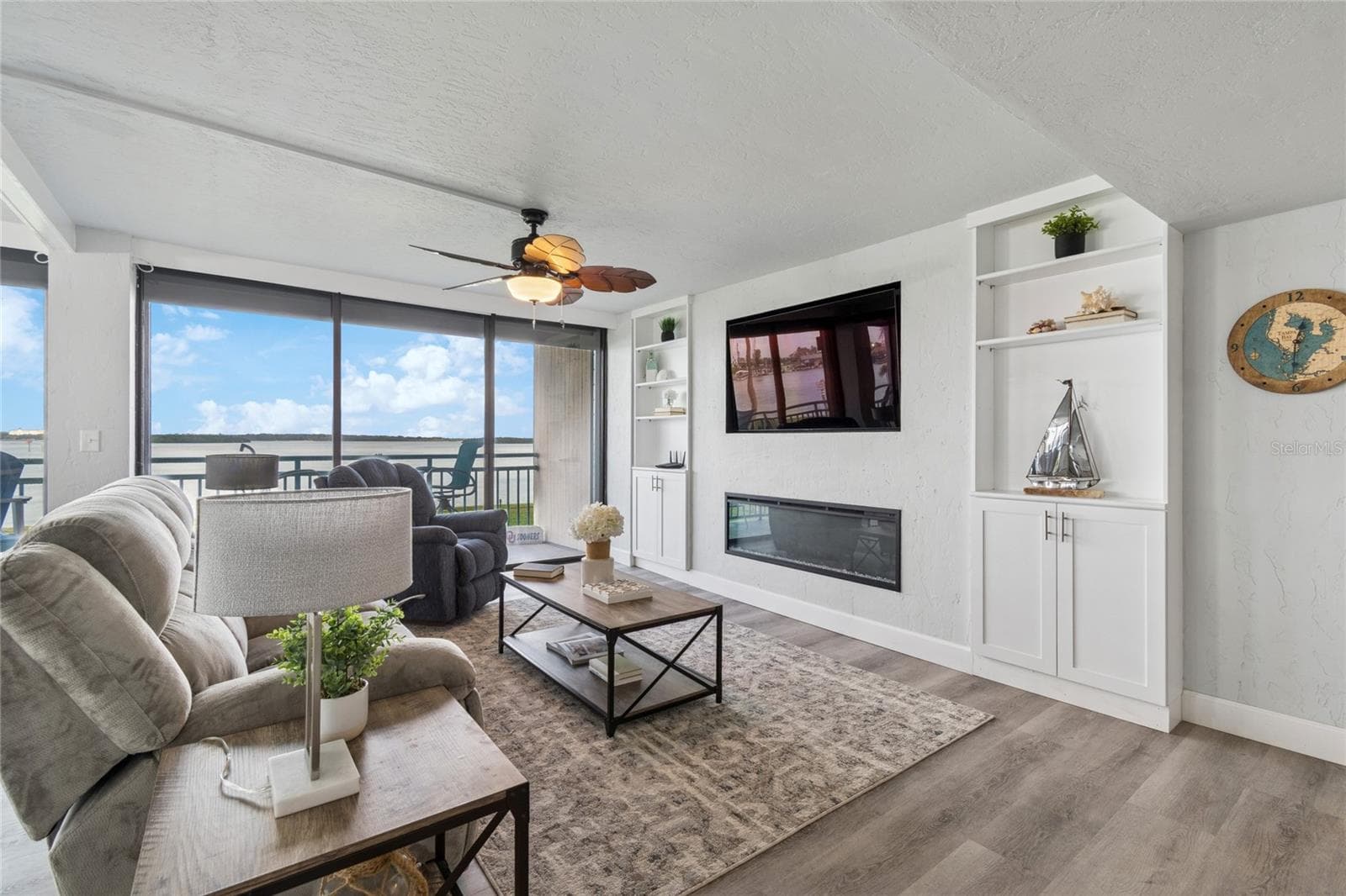3 Balconies all with a beautiful view. One in main living area, off the kitchen, and one off the primary bedroom! - 1 KEY CAPRI #101E, TREASURE ISLAND