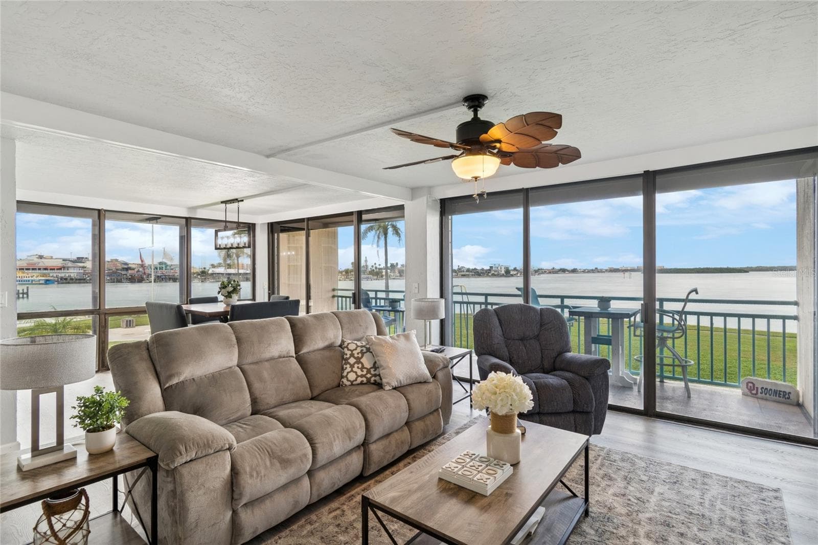 Originally a 3 Bedroom corner unit. Expanded to maximize panoramic water views. Easily converted back if desired. - 1 KEY CAPRI #101E, TREASURE ISLAND
