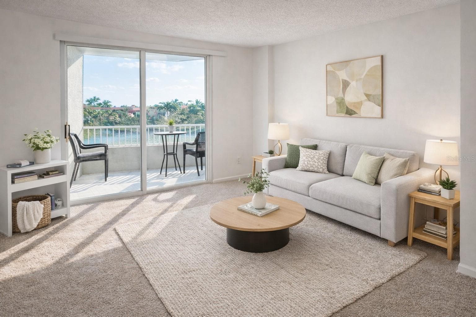View of Great Room showing screened lanai - 2333 FEATHER SOUND DR #B304, CLEARWATER
