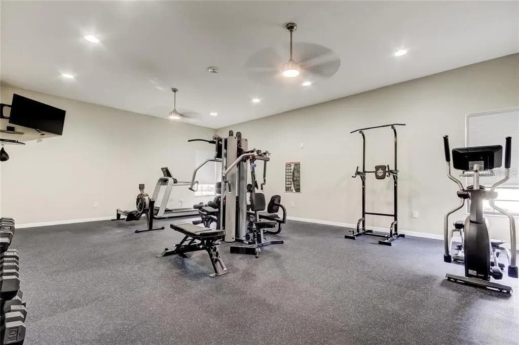 One of two fitness areas in clubhouse - 2333 FEATHER SOUND DR #B304, CLEARWATER